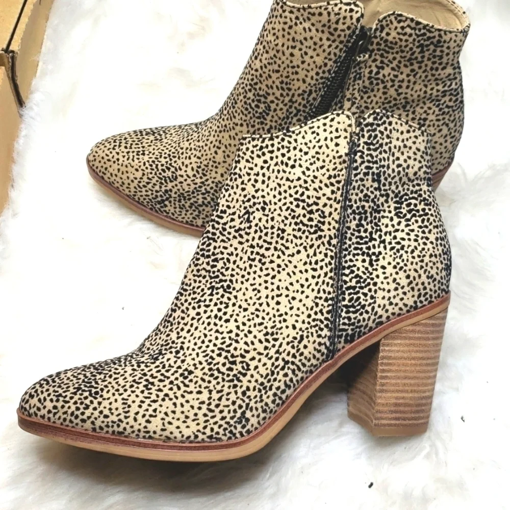 MIA Tracee Bootie 11 leopard print